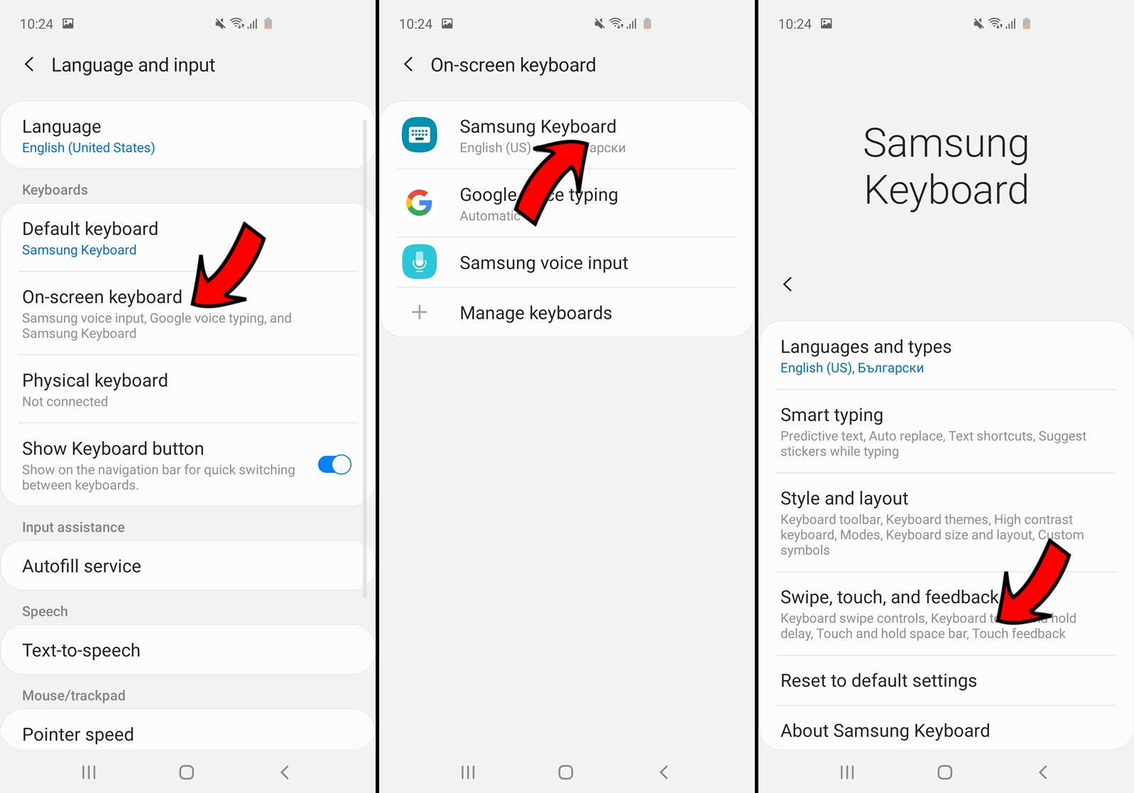 How to enable swipe typing on Samsung Galaxy S20 keyboard