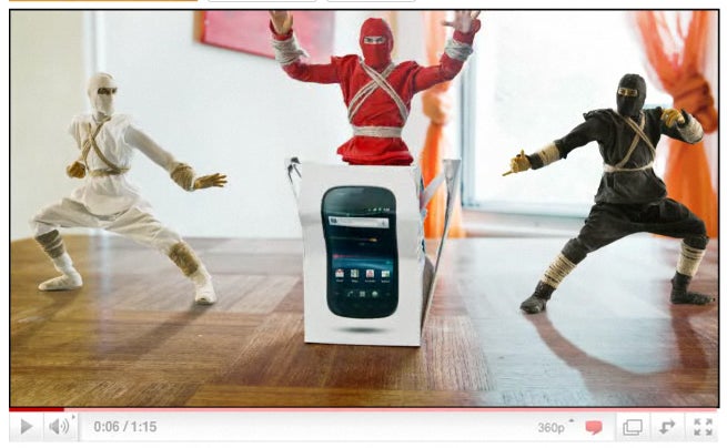 Google Nexus S Ninja unboxing