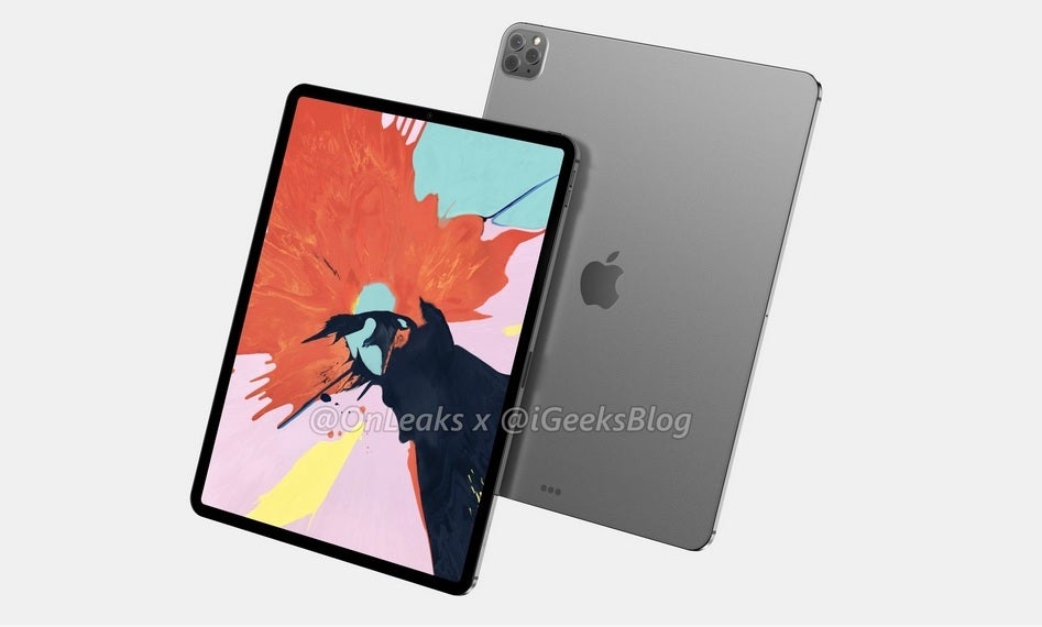Render of the Apple iPad Pro 2020 - Production reportedly begins on new Apple iPad Pro models