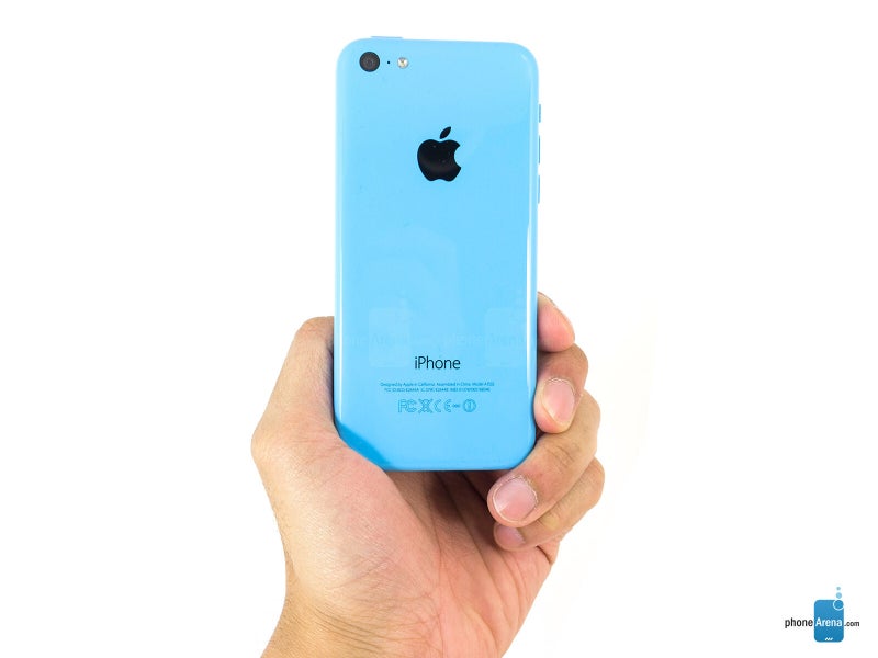 iPhone 5c with its plastic colorful body