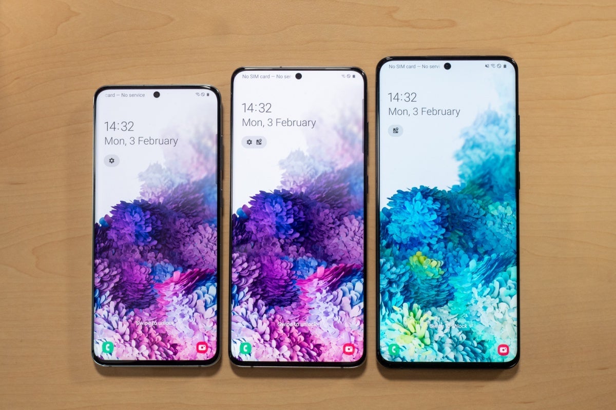 Galaxy S20, S20+, S20 Ultra (from left to right) - Samsung is becoming more and more like Apple, and that's... perfectly okay