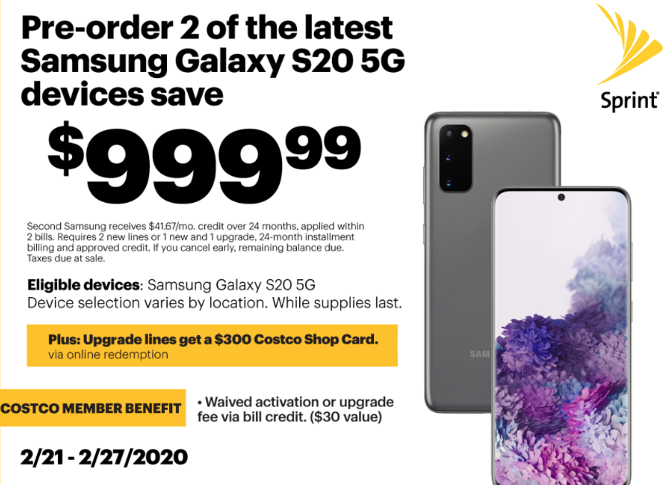 Samsung Galaxy S20 and Ultra 5G preorder deals at Verizon, Amazon, T-Mobile, Best Buy, or AT&amp;T