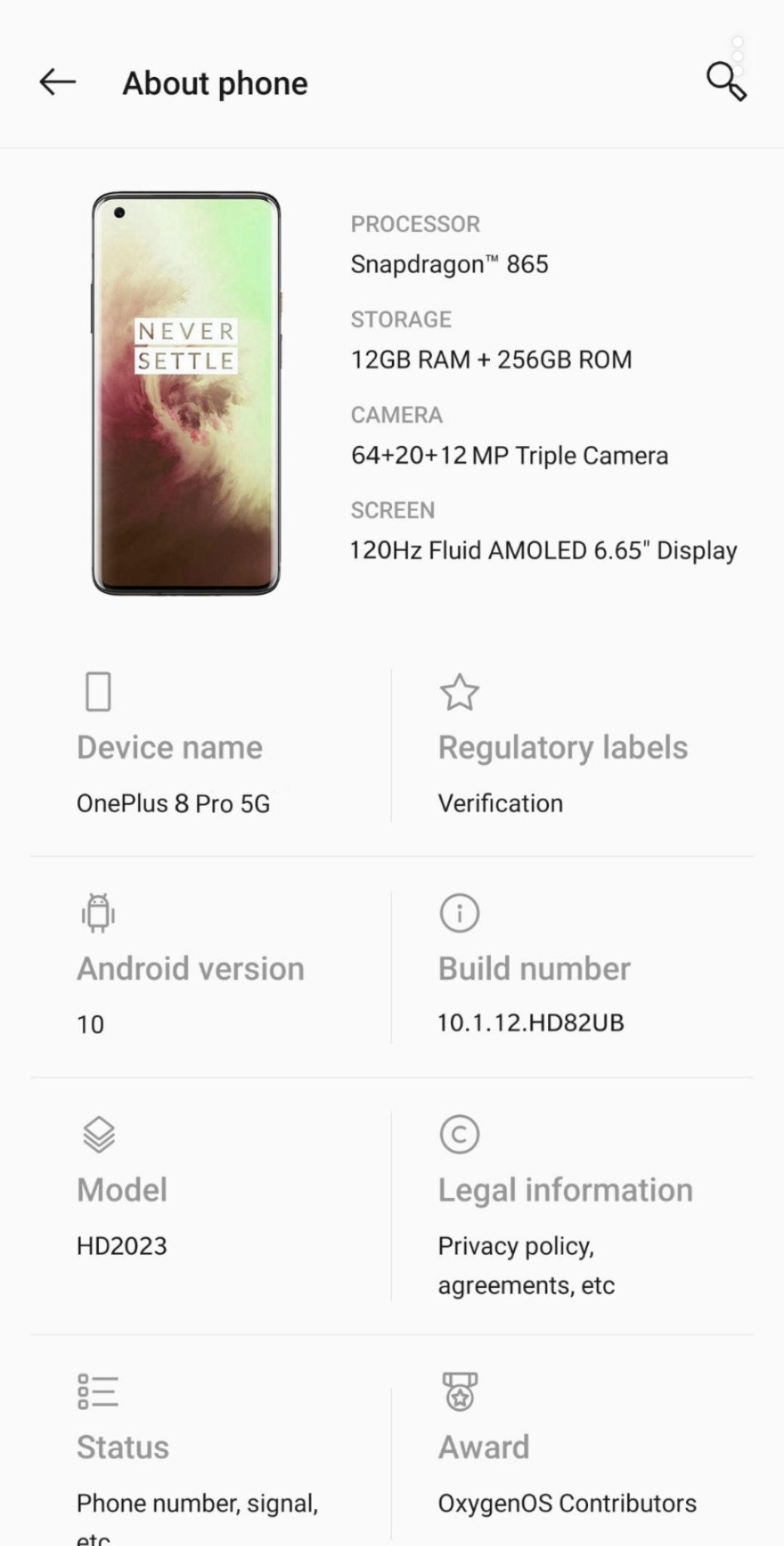 The OnePlus 8 and 8 Pro specs and design leaks get a match