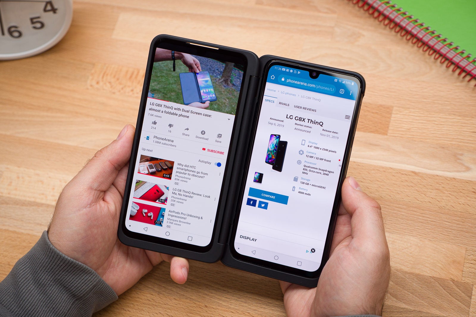 At least the dual-screen part was no exaggeration - 5 phones with the worst names of the past year