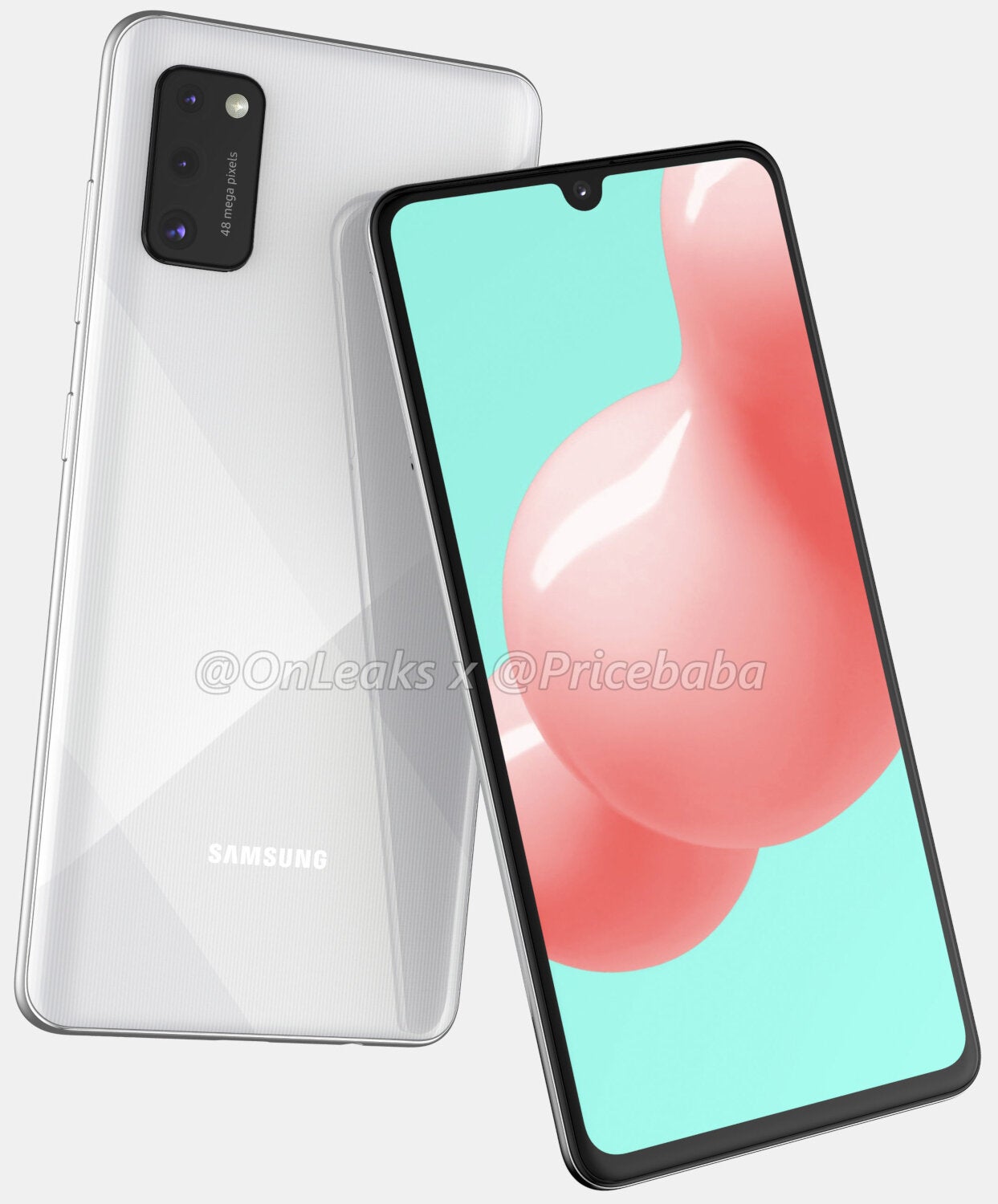 Samsung Galaxy A41 leaked renders reveal triple camera, sleek design