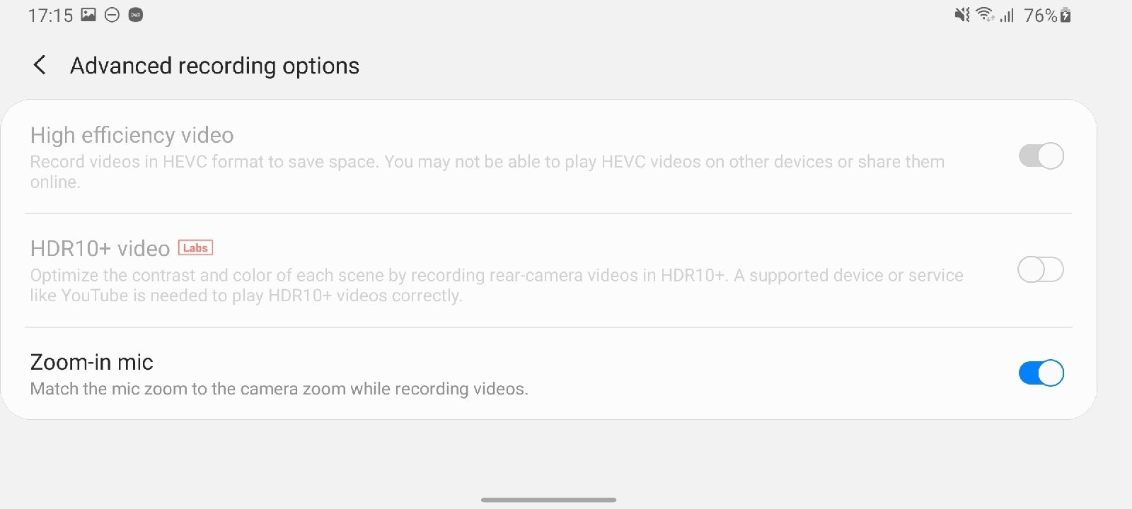 Enable zoom-in mic - Samsung Galaxy S20, S20 Plus, S20 Ultra camera tips & tricks: How to make the most out of it