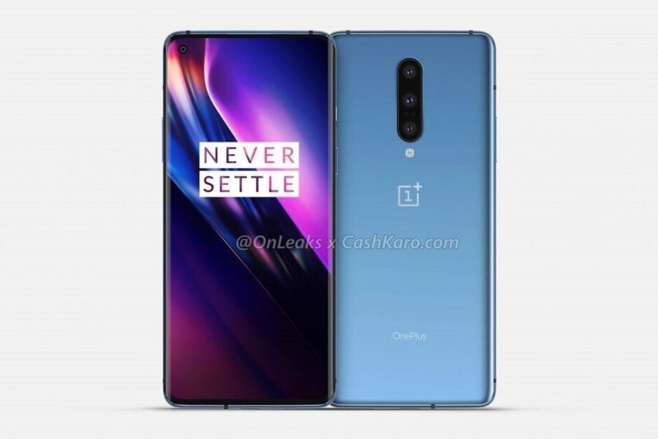 OnePlus 8 CAD-based render - The OnePlus 8 series will have 5G but be more expensive, CEO confirms