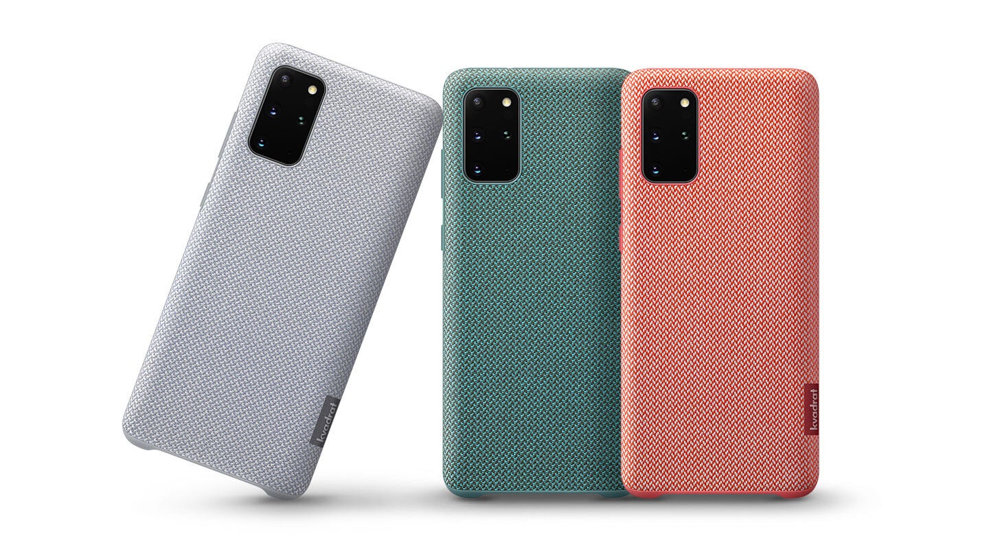 Kvadrat cases - Samsung collaborates with premium brand Kvadrat for sustainable Galaxy S20 Plus phone cases
