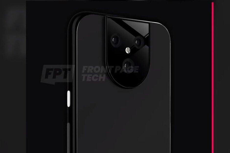 Render of the Pixel 5 XL&#039;s back panel - Google&#039;s Pixel 5 and Pixel 5 XL might not be flagship phones but may support 5G