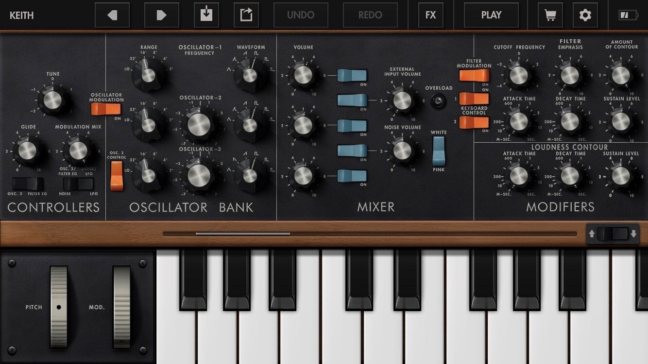 Minimoog Model D app - Musicians and fans can now profit from free synth apps due to the coronavirus situation