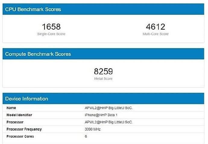 Alleged Apple A14 beta device benchmark scores - The iPhone 12 may land the first 3GHz A14 processor, ARM-ed Macs won't be far behind