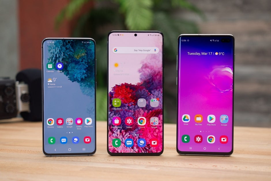 Galaxy S20, S20+, S10+ (from left to right) - Samsung is suffering from a bad case of poor Galaxy S20 sales, and not just because of the coronavirus