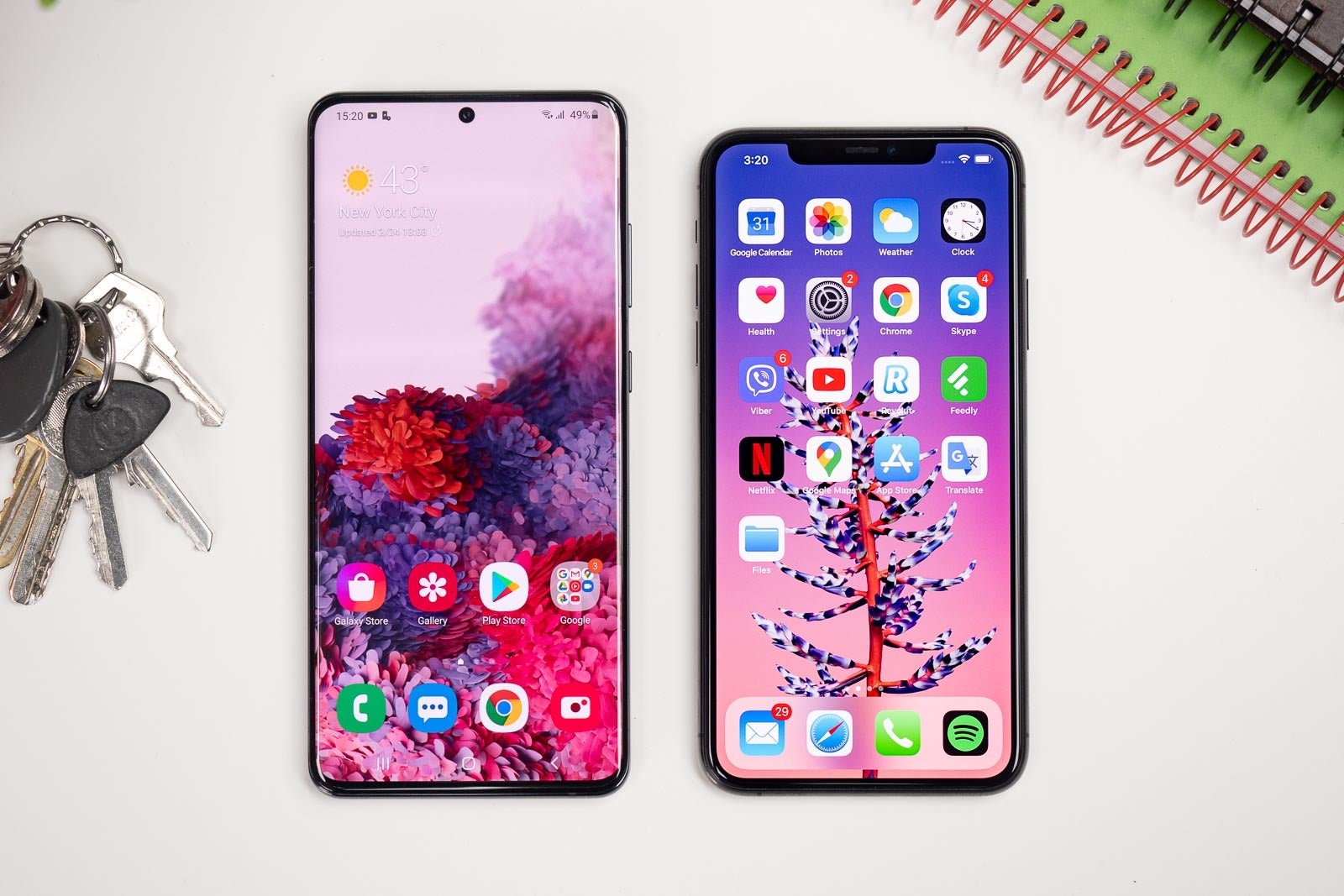 The Samsung Galaxy S20 Ultra and Apple iPhone 11 Pro Max - Samsung shareholders: why can't you be more like Apple?
