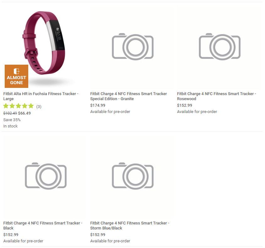 Image source - Mobile Fun UK - Fitbit Charge 4 leaks along with price and available colors