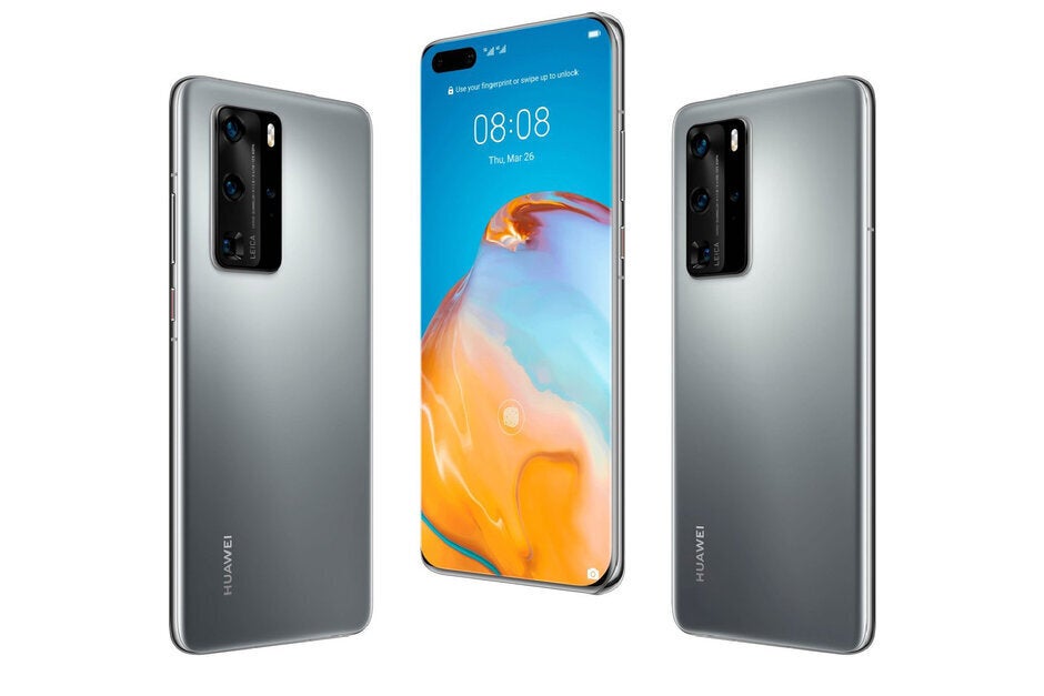 Renders of the Huawei P40 Pro - Look out below! Huawei's global phone shipments are in freefall