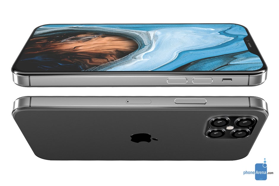 Apple iPhone 12 Pro concept render based on leaks - The iPhone 12 and iPhone 12 Pro could face an iPhone X-like delay