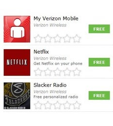 A few Verizon-branded apps land in the WP7 Marketplace, release imminent