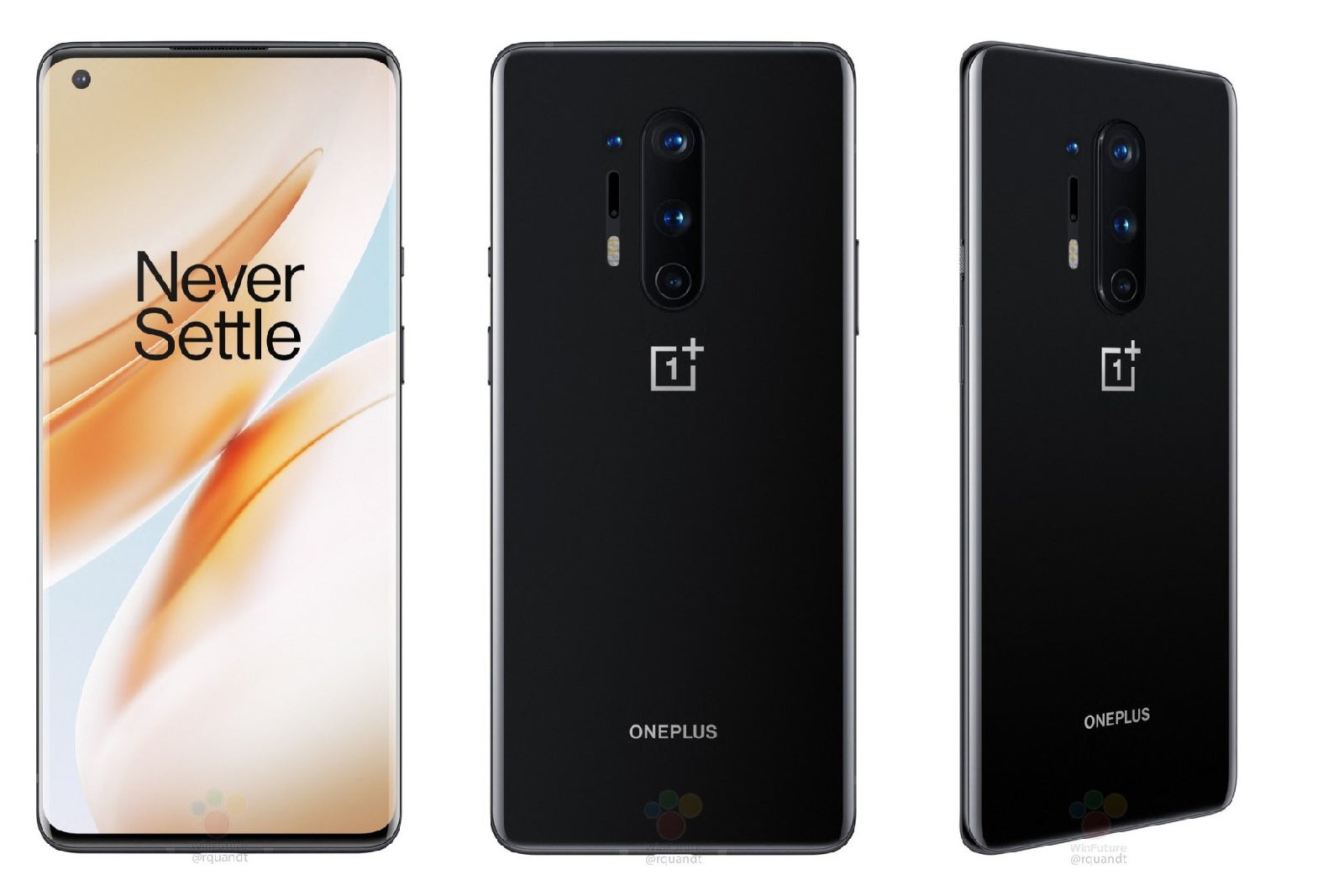 Take a look at the OnePlus 8 Pro 5G in all official colors