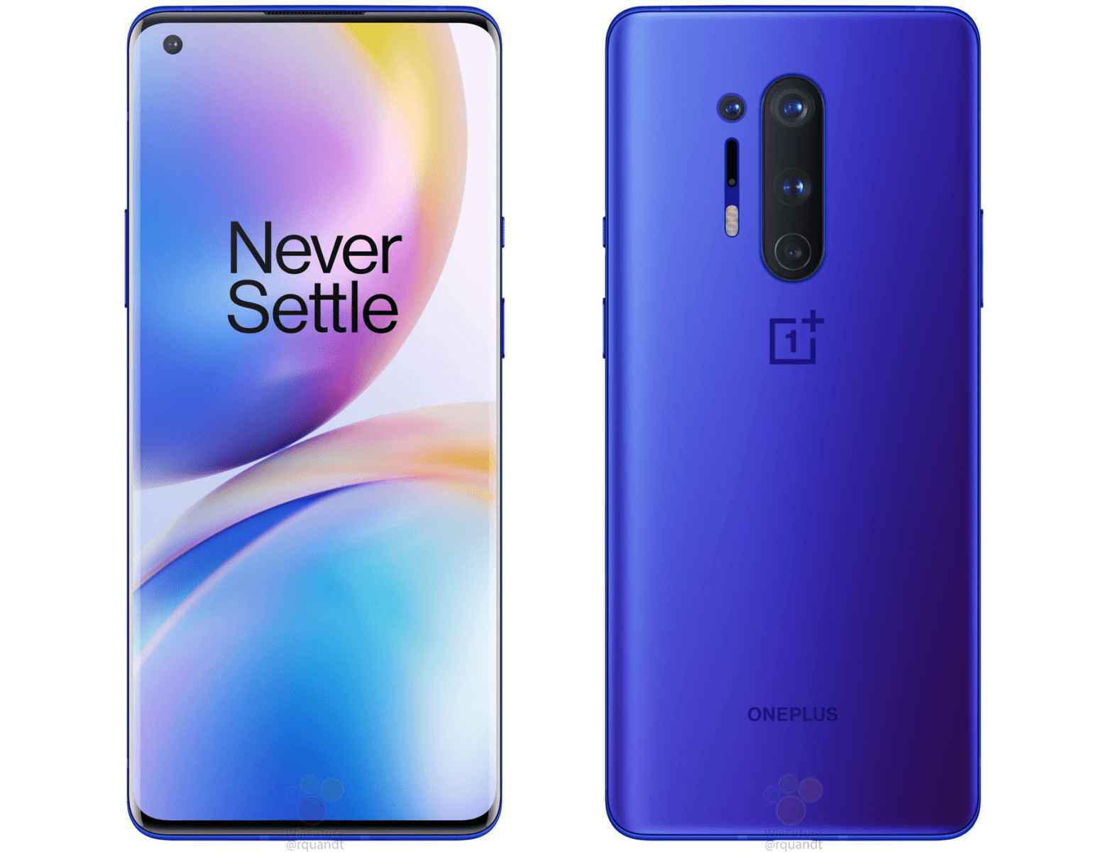 Take a look at the OnePlus 8 Pro 5G in all official colors