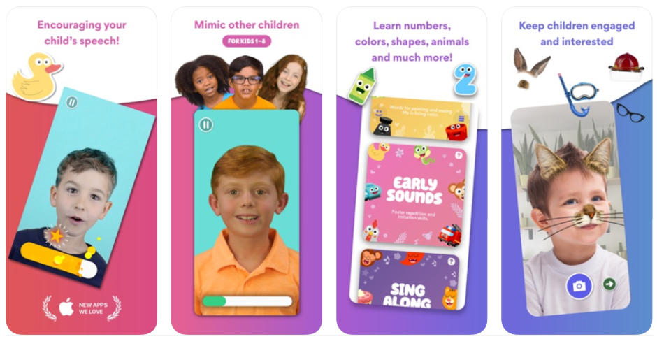 Speech Blubs - Language Therapy - Apple features many helpful apps for Autism Awareness Day