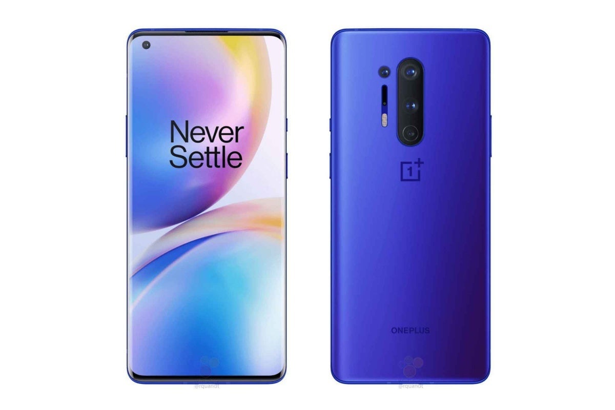 Leaked OnePlus 8 Pro renders - The OnePlus 8 and 8 Pro will be available early for hardcore fans in online pop-ups