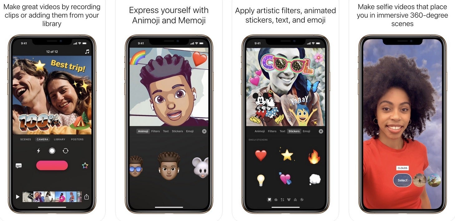 The Clips app for iOS will help users get through a boring day stuck at home - Apple updates iOS, iPadOS and the Clips video creation app