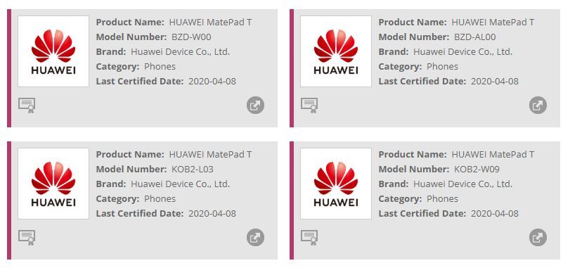 Alleged Huawei MatePad T tablet surfaces, could be an affordable 8-incher