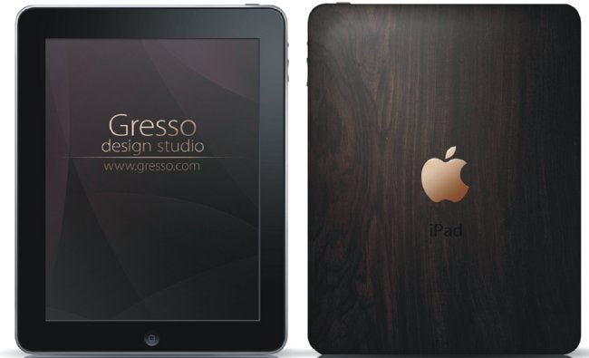 Gresso to launch an iPad made from a 200-year-old wood and 18k gold