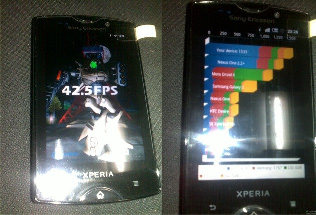 While the sequel to the Sony Ericsson Xperia X10 Mini is still smaller than most Android models, it still scores well on its quadrant test - Sequel to Sony Ericsson's Xperia X10 Mini includes Android 2.3 on board