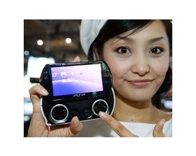 The English edition of Japanese newspaper Asahi Shimbun says that the new Sony Ericsson PlayStation phone will be modeled after the portable PSP GO gaming device, pictured above  - Spring launch of the Sony Ericsson PlayStation phone likely