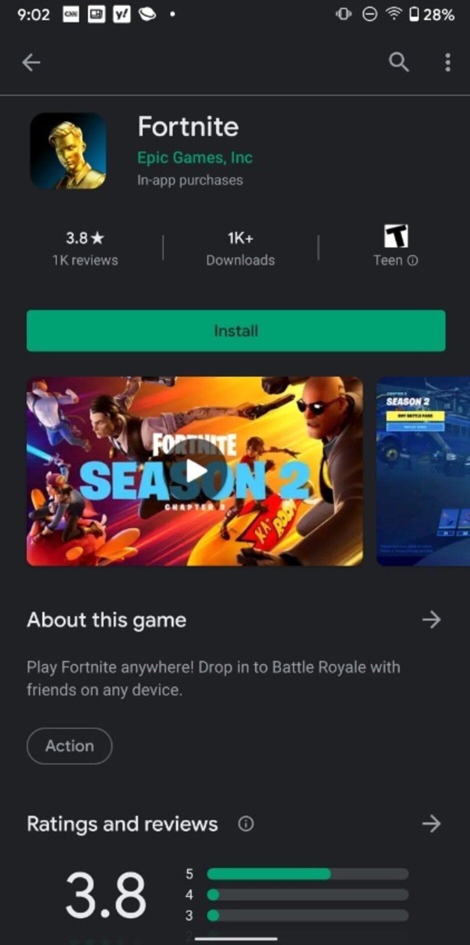 Fortnite is now available from the Google Play Store - Epic decision lands Fortnite in the Google Play Store