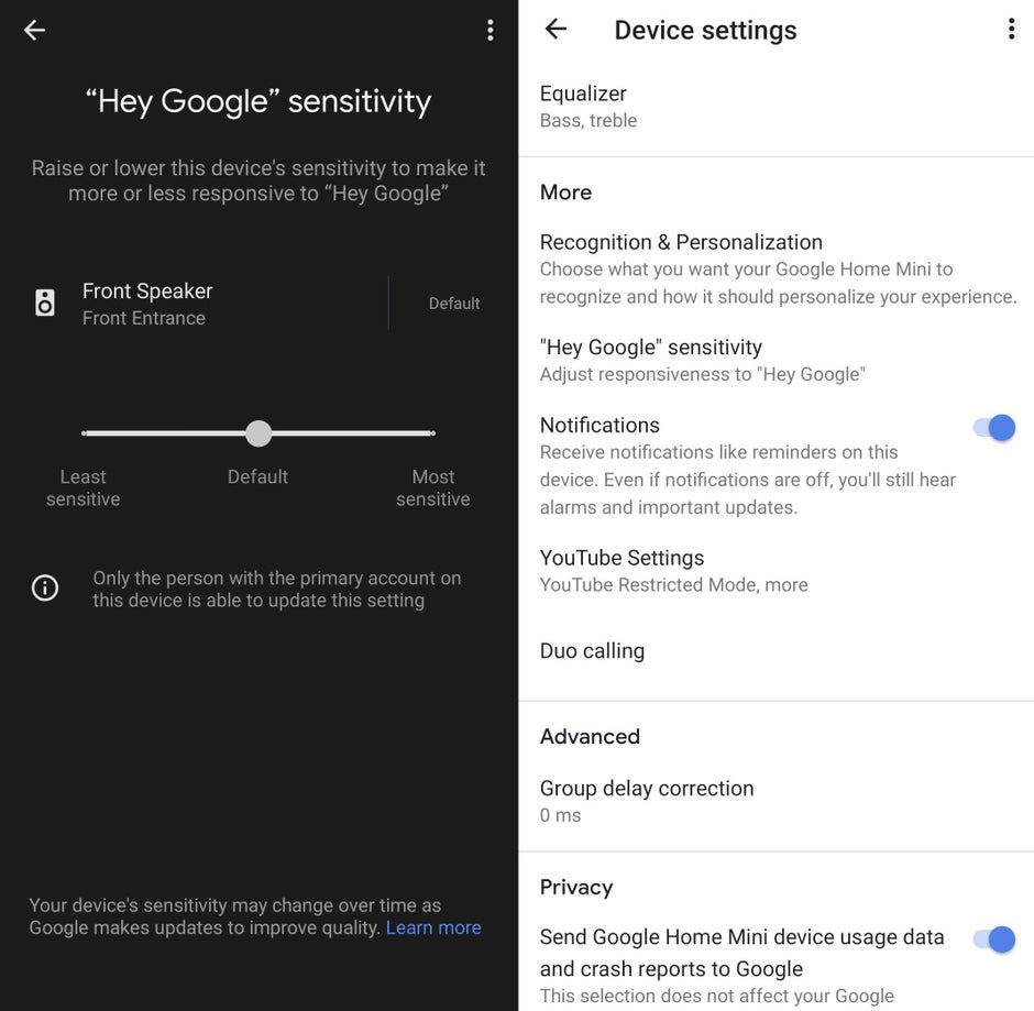 Google will finally let users adjust the 'Hey Google" wake command sensitivity