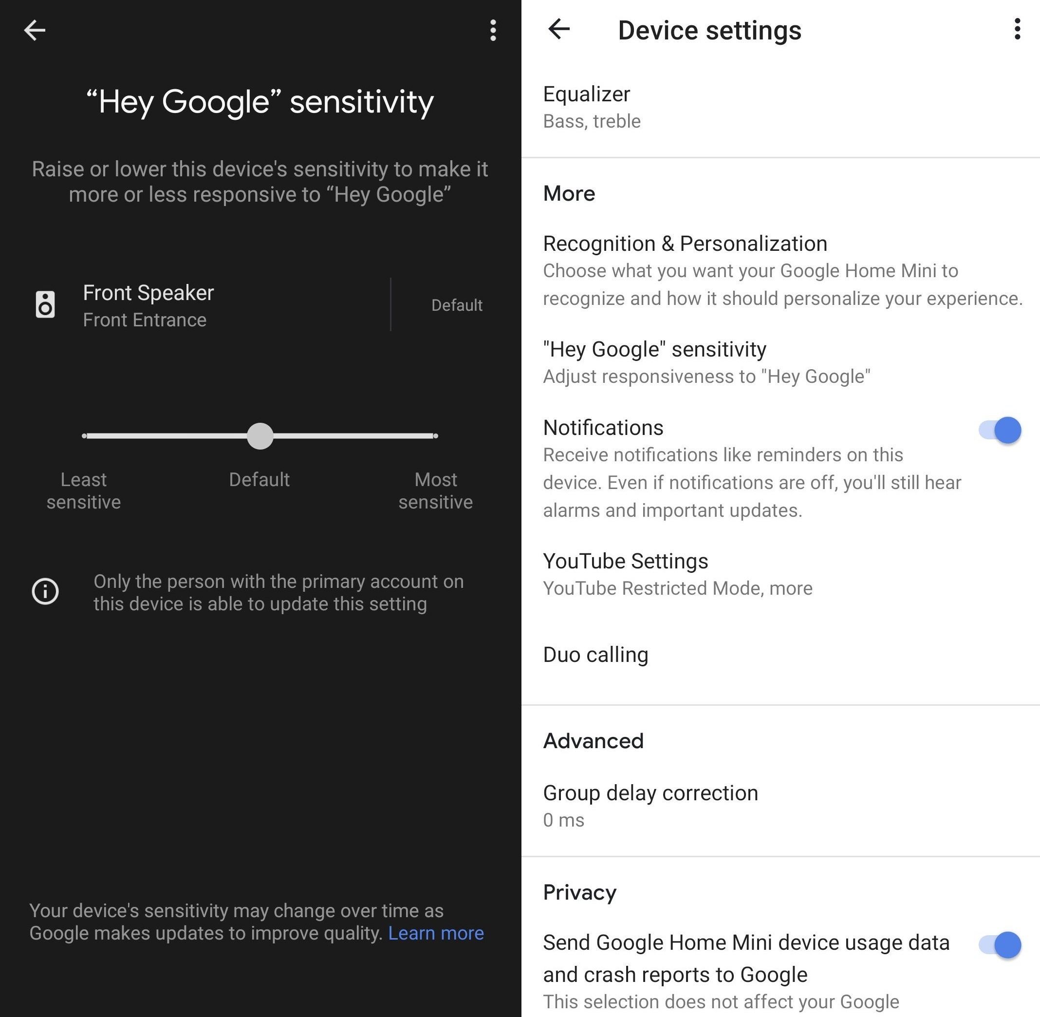 How to change the sensitivity of Hey Google: Adjusting Google