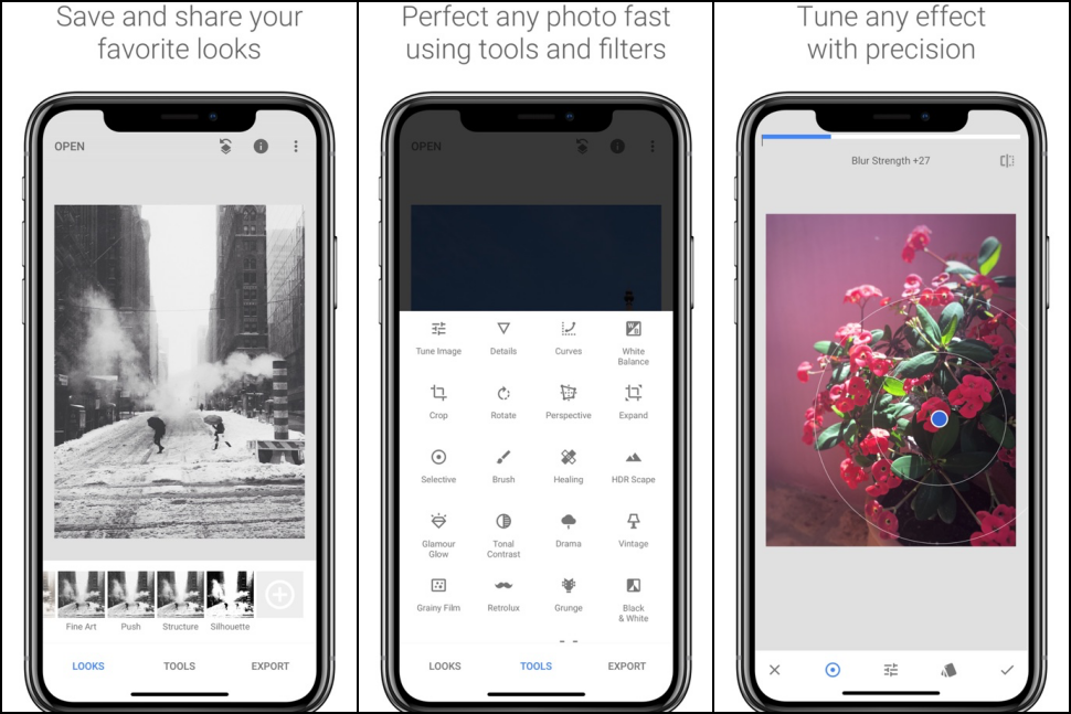 Snapseed - Best iPhone apps (2020)