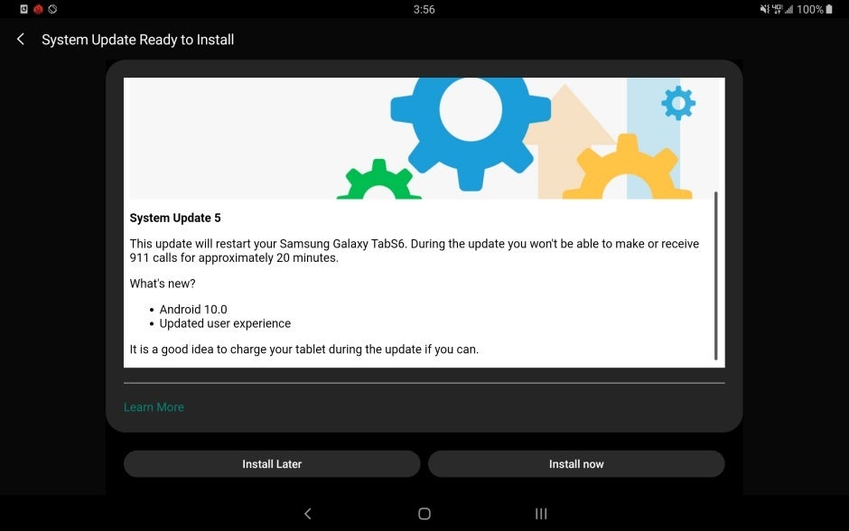 Verizon&#039;s Android 10 update for the Samsung Galaxy Tab S6 comes with two unpleasant surprises