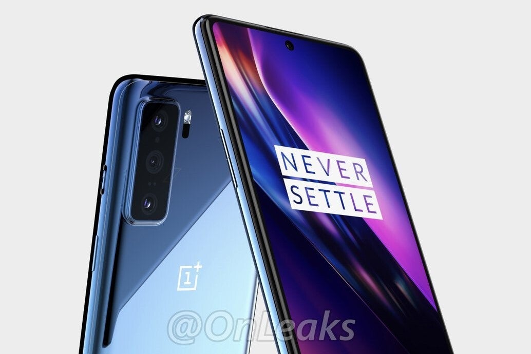 Triple-camera OnePlus Z render - The mid-range OnePlus Z 5G will likely be announced in July