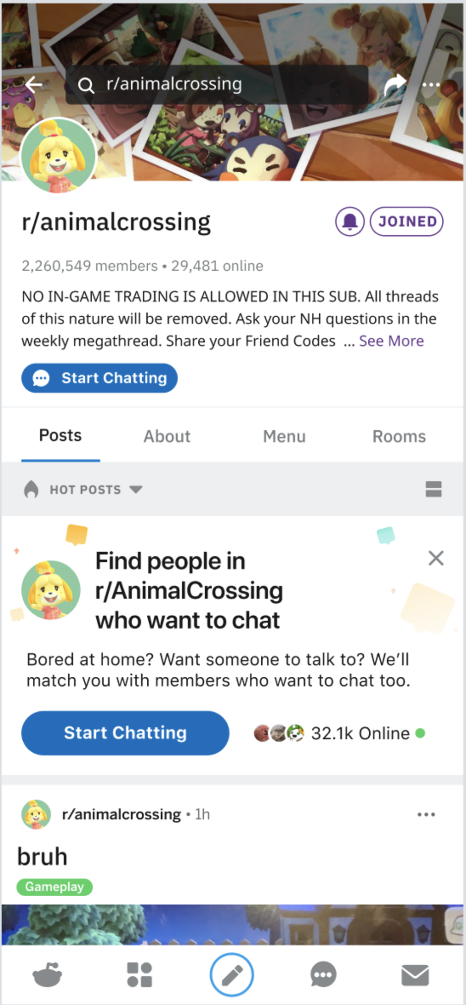 The new feature can be accessed via popular subreddits - Reddit introduces a new subreddit-based chat feature