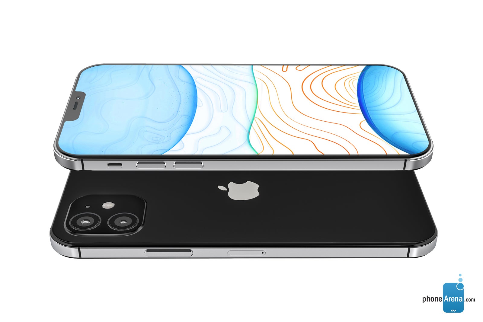 Apple iPhone 12 concept design render - Apple's 2020 iPhone 12 lineup pictured in beautiful design renders