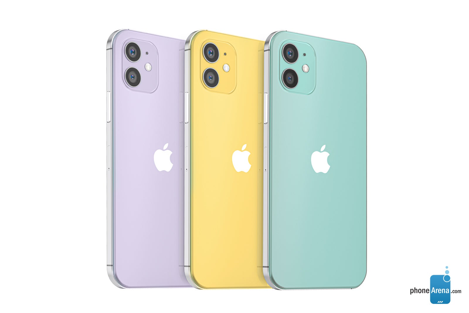 The boxy aesthetic of the iPhone 4 and iPhone 5 is poised to return on the new 2020 iPhone models - Apple&#039;s 2020 iPhone 12 lineup pictured in beautiful design renders