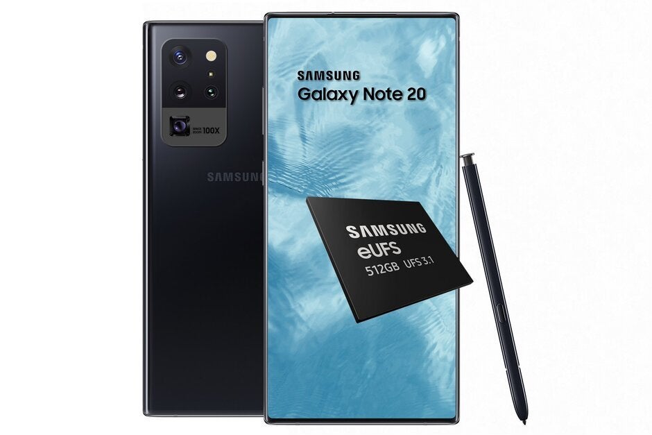 The Note 20 line may come with faster storage than the S20 series - Samsung Galaxy Note 20 vs S20 Ultra and Note 10 5G specs and price leaks