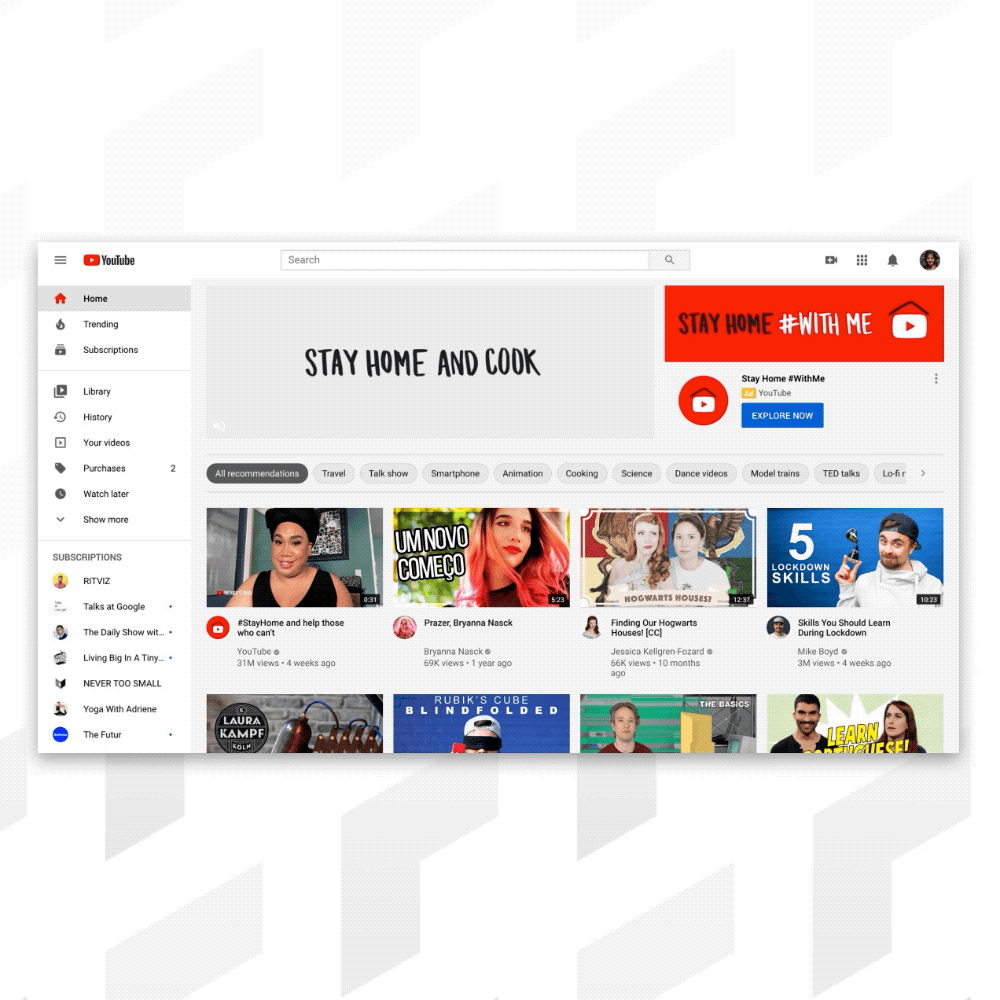 Google brings personalized topics to YouTube on iOS devices