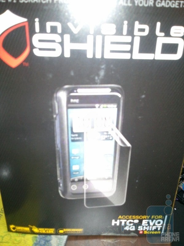 Zagg Invisible Shield accessory provides more truth for the HTC EVO Shift 4G