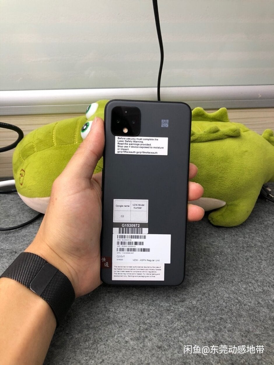 Matte gray Pixel 4 XL prototype surfaces on a Chinese online shopping site - Google Pixel 4 XL prototype is wearing a color you&#039;ve never seen on this phone