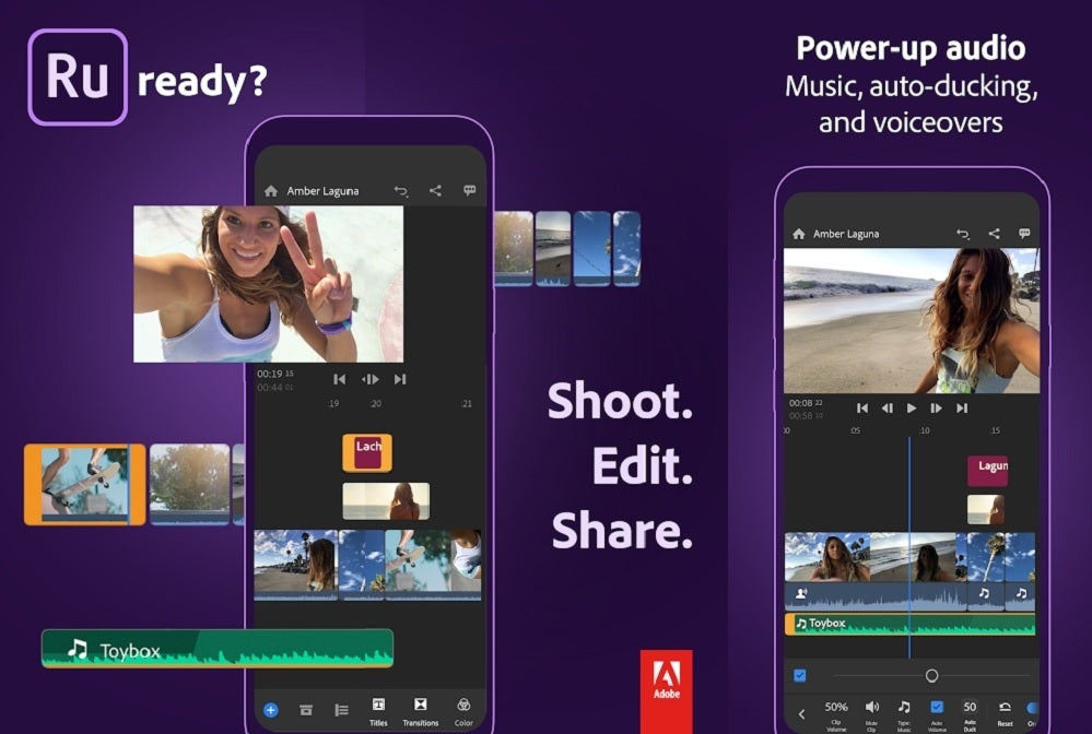Adobe Premiere Rush is the most professional grade Android video editor, suited for YouTubers and influencers alike. - The 4 best Android video editing apps, for any budget and skill level