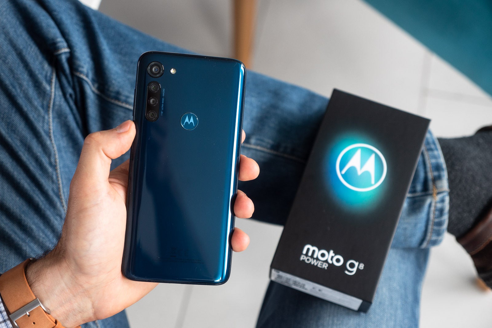 Moto G8 Power live shots,  Listings reveal launch is very