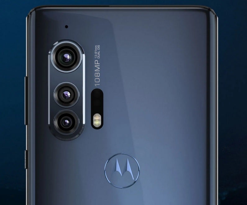 The Motorola edge+ features three rear cameras and a time-of-flight depth sensor - The 5G enabled Motorola edge+ receives a software update on its launch day