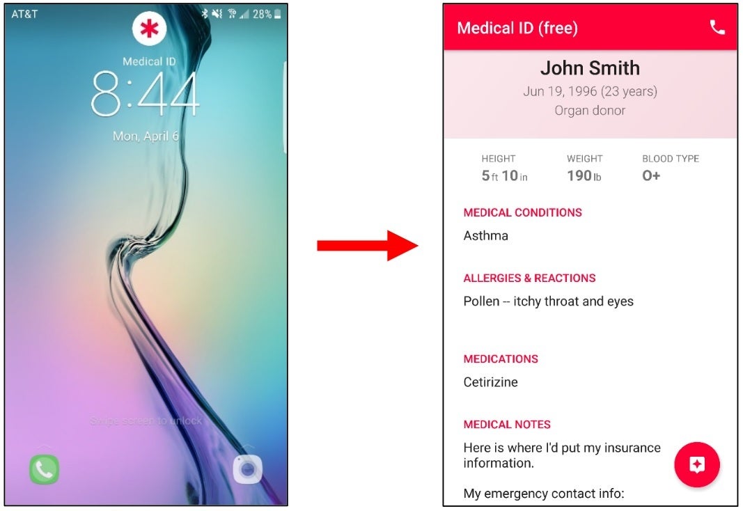 While it isn&#039;t a native feature to Android, users can download the Medical ID app from the Google Play Store - iOS 13.5 health feature can be the difference between life and death