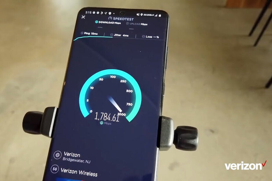 Verizon 5G speeds on theGalaxy S20 Ultra - Nokia just broke the world&#039;s 5G download speed record in Dallas