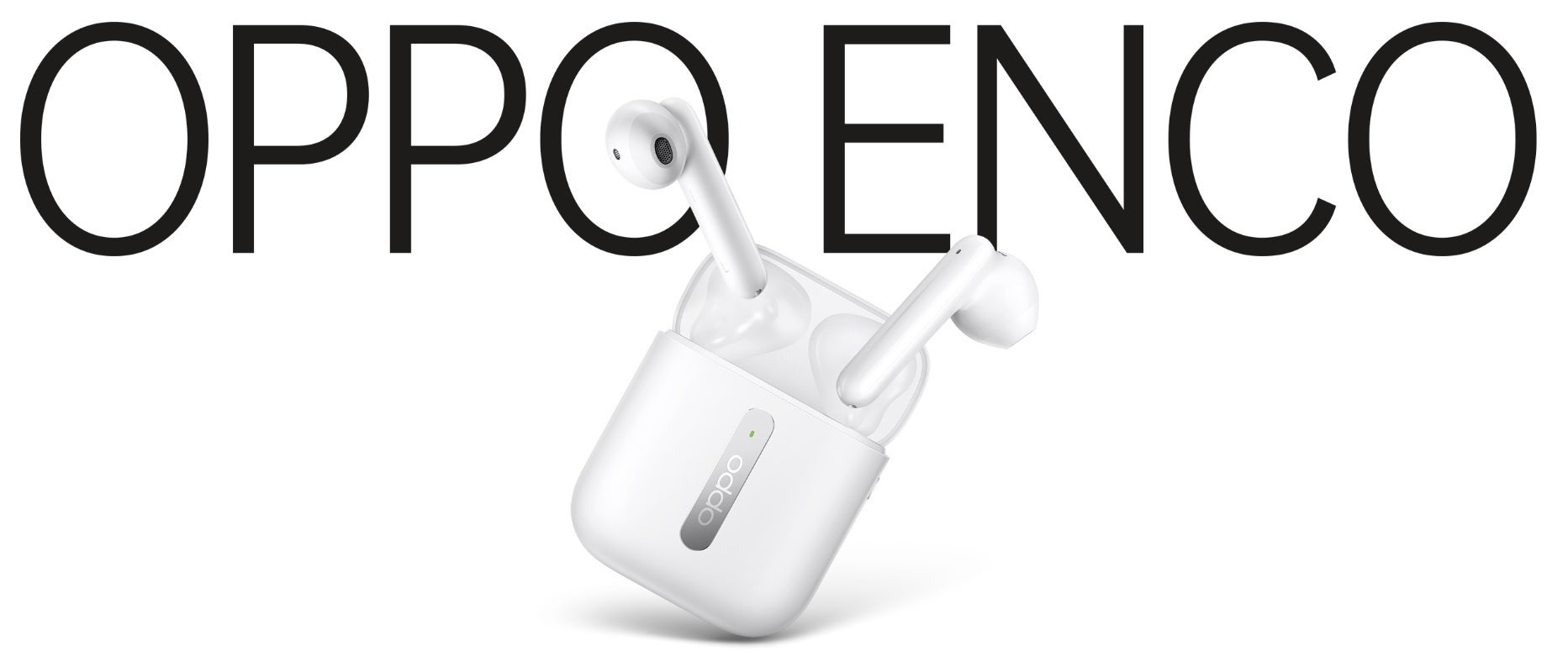 The Oppo Enco Free wireless earbuds resemble the sketch in Max J.'s tweet seen at the top of this article - OnePlus will allegedly unveil truly wireless earbuds