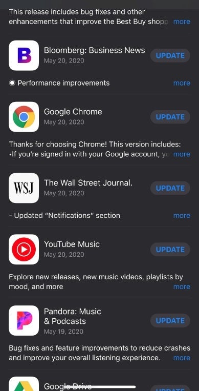 Some iOS users were prompted to update apps that were just updated the other day - Some iOS users were sent the same updates twice within days